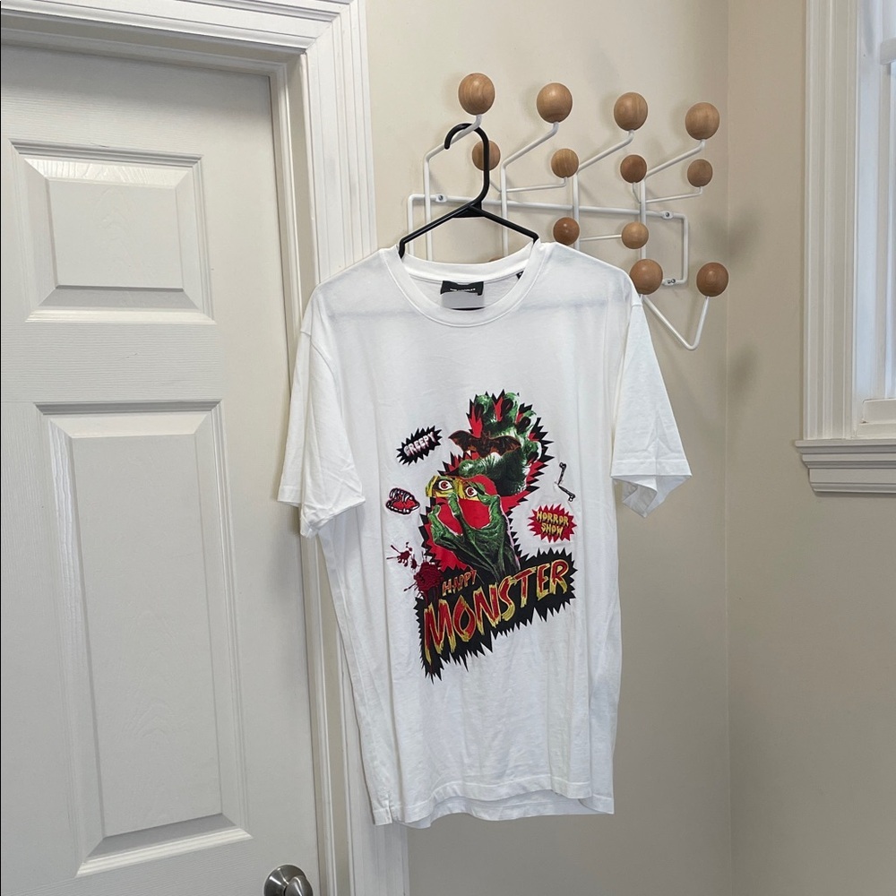 The Kooples Happy Monster T-Shirt - White - M